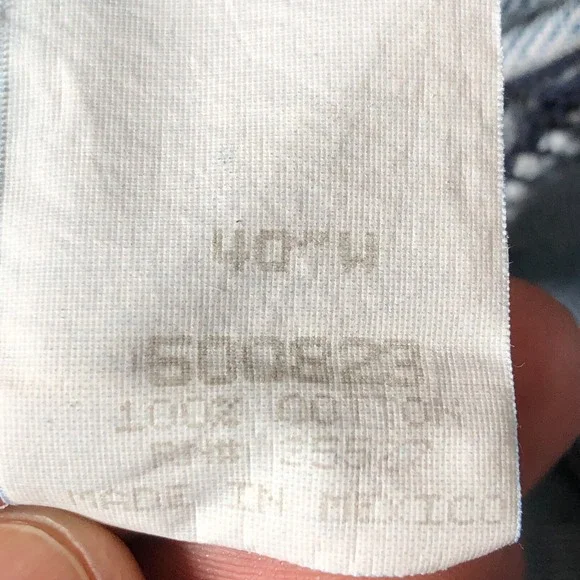 Vintage Y2K Marithe Francois‎ Girbaud Baggy Shorts Blue Denim 40 Skater Grudge - Picture 11 of 11